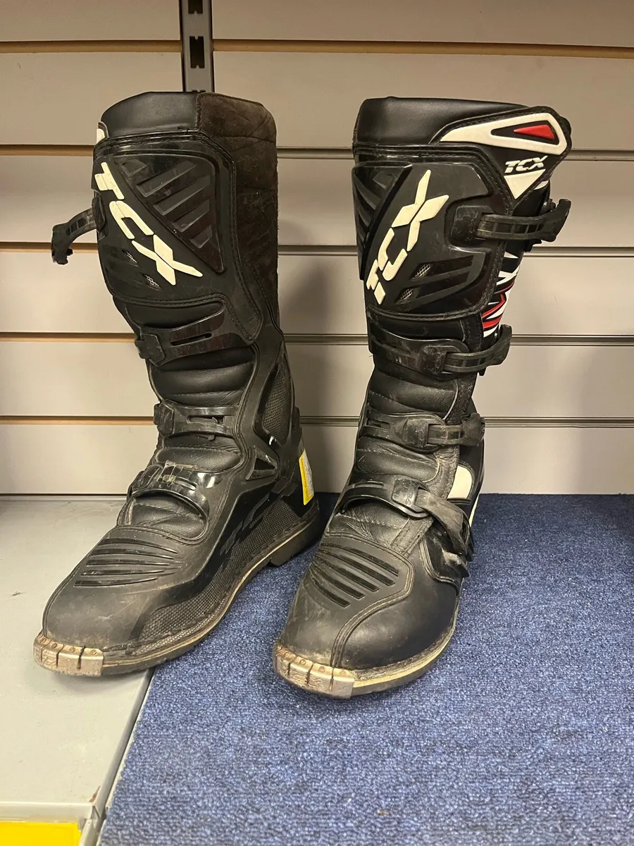 TCX Mud 46 Motorcycle Boots - Image 1