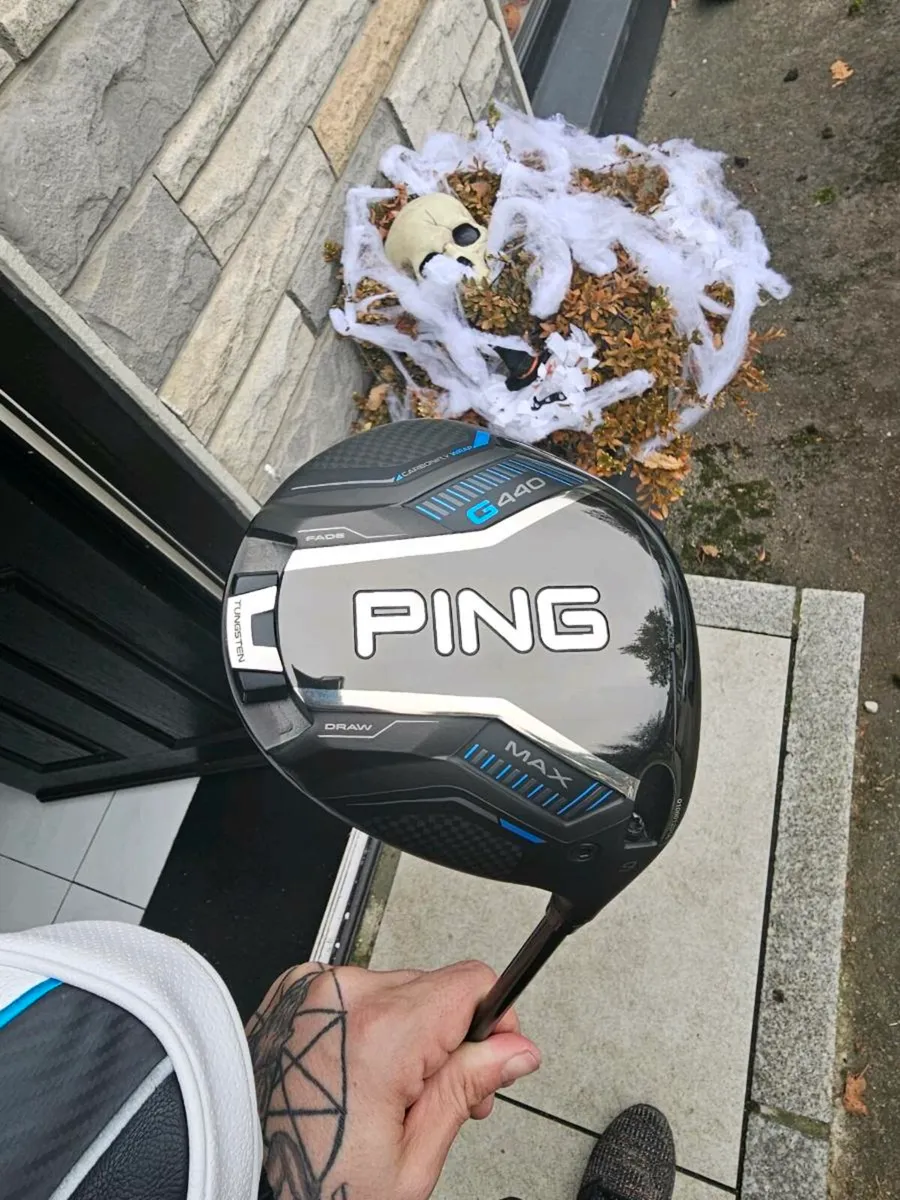 New ping g440 max driver upgraded shaft - Image 1