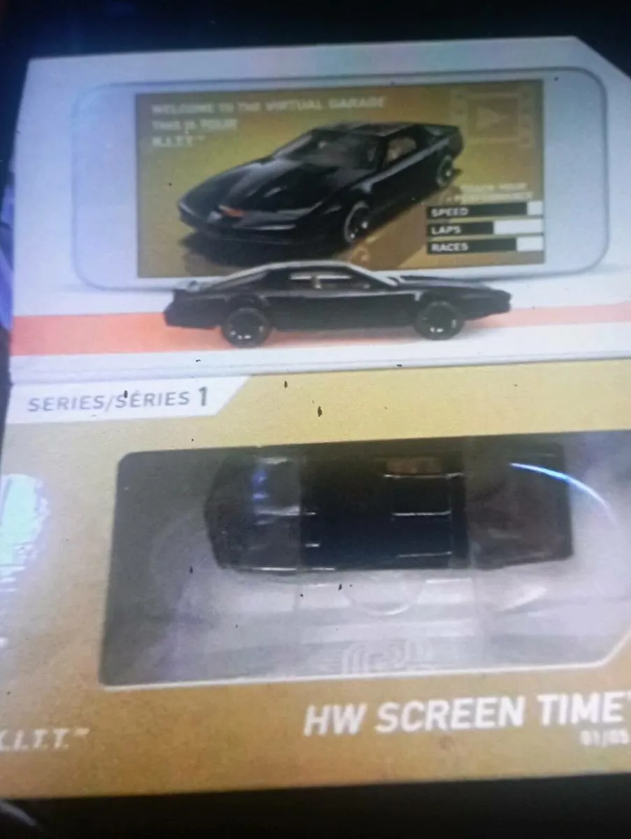 HOT  WHEELS Id  K.I.T.T. KNIGHT RIDER  DIE- CAST - Image 2