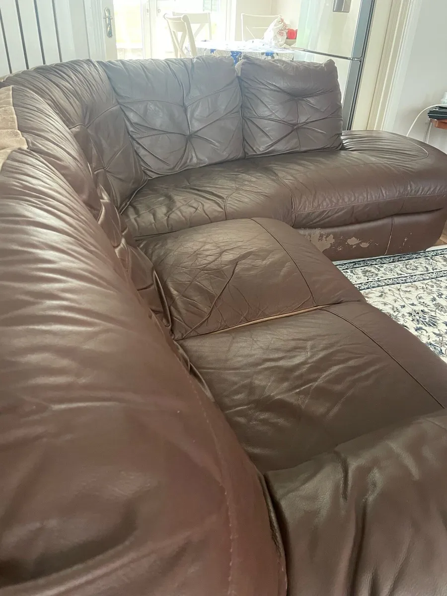 Corner Sofa Leather - Image 2