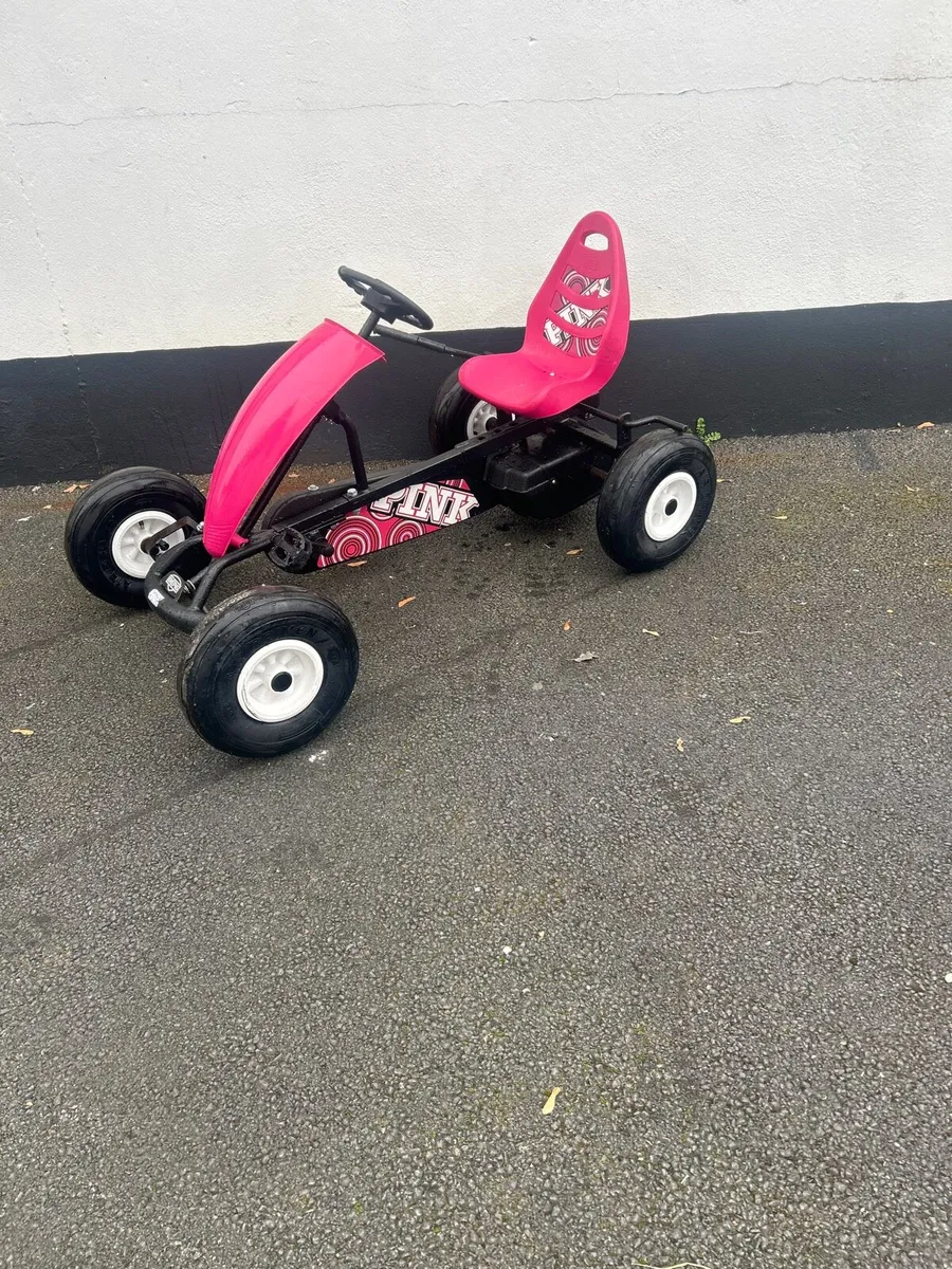 Pink berg Barbie go - kart : mint condition - Image 1