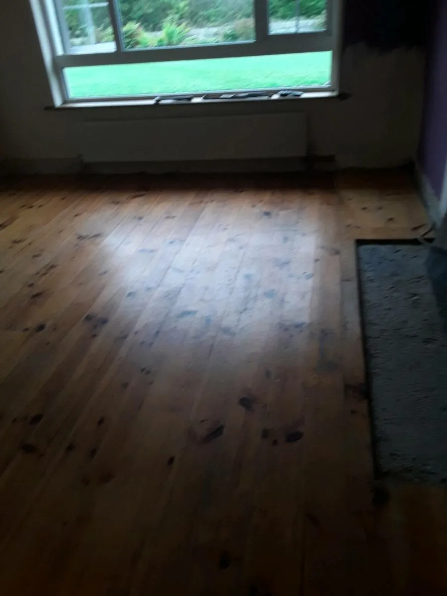 Pine Pitch Solid Wood Floor - Image 1