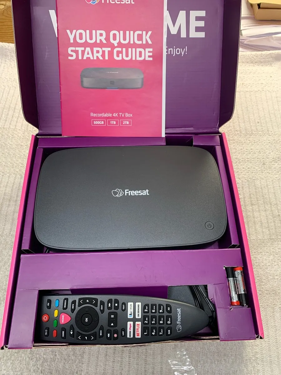 NEW Freesat 4K TV Recorder - 500GB - Image 3