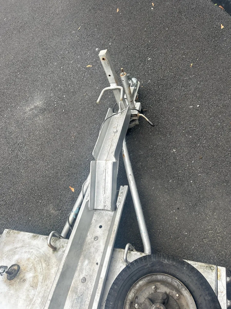 ERKA galvinised motorbike trailer - Image 4