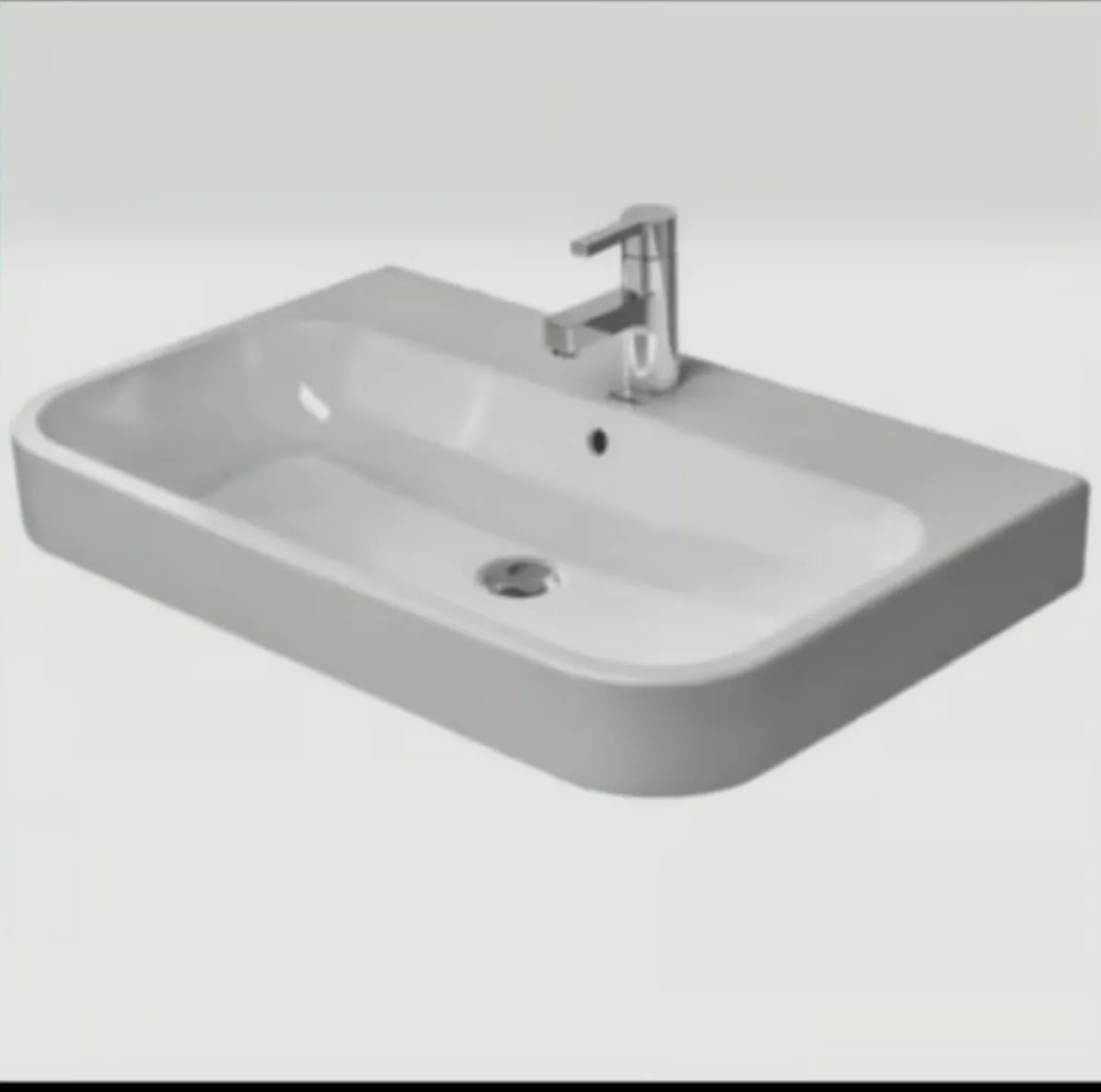 Duravit 1000mm Happy D.2 washbasin with overflow