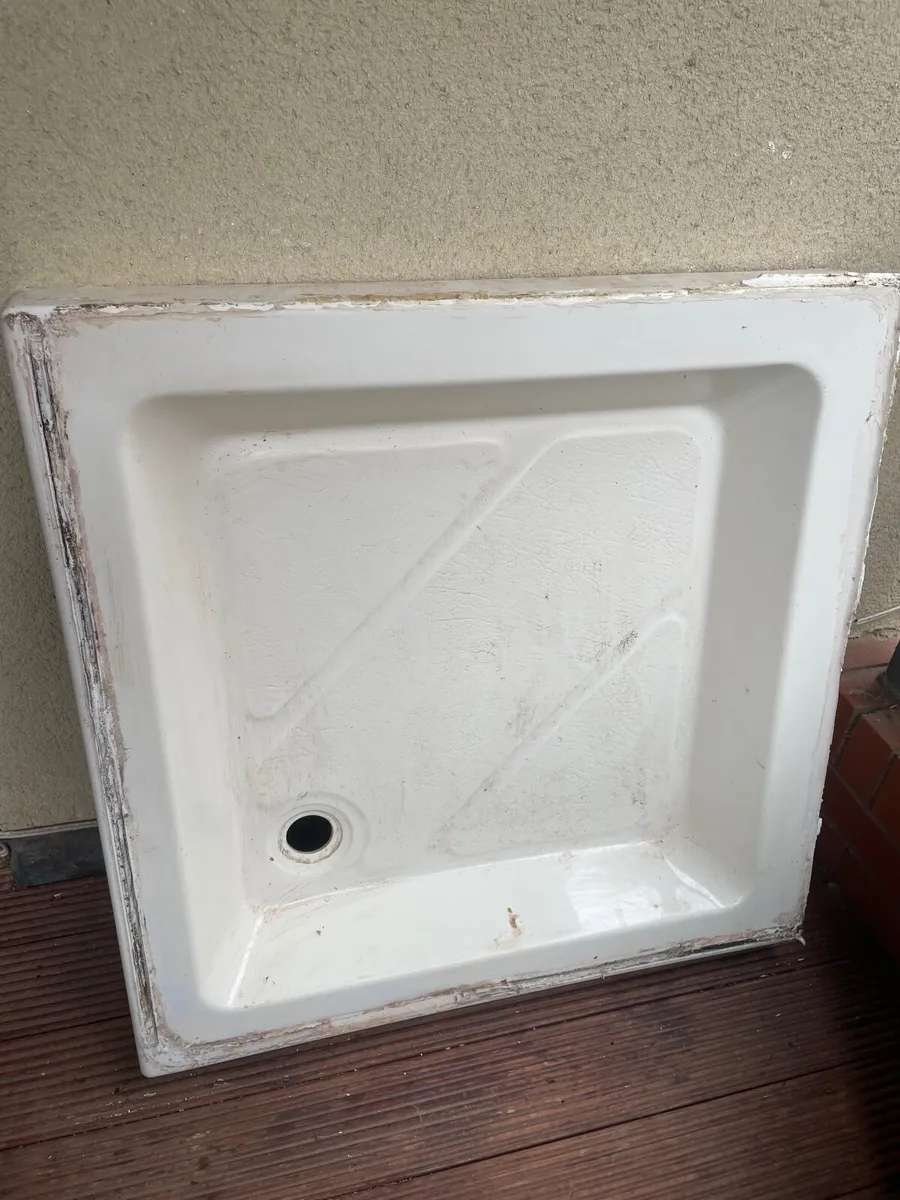 Shower tray 80x80cm - Image 1
