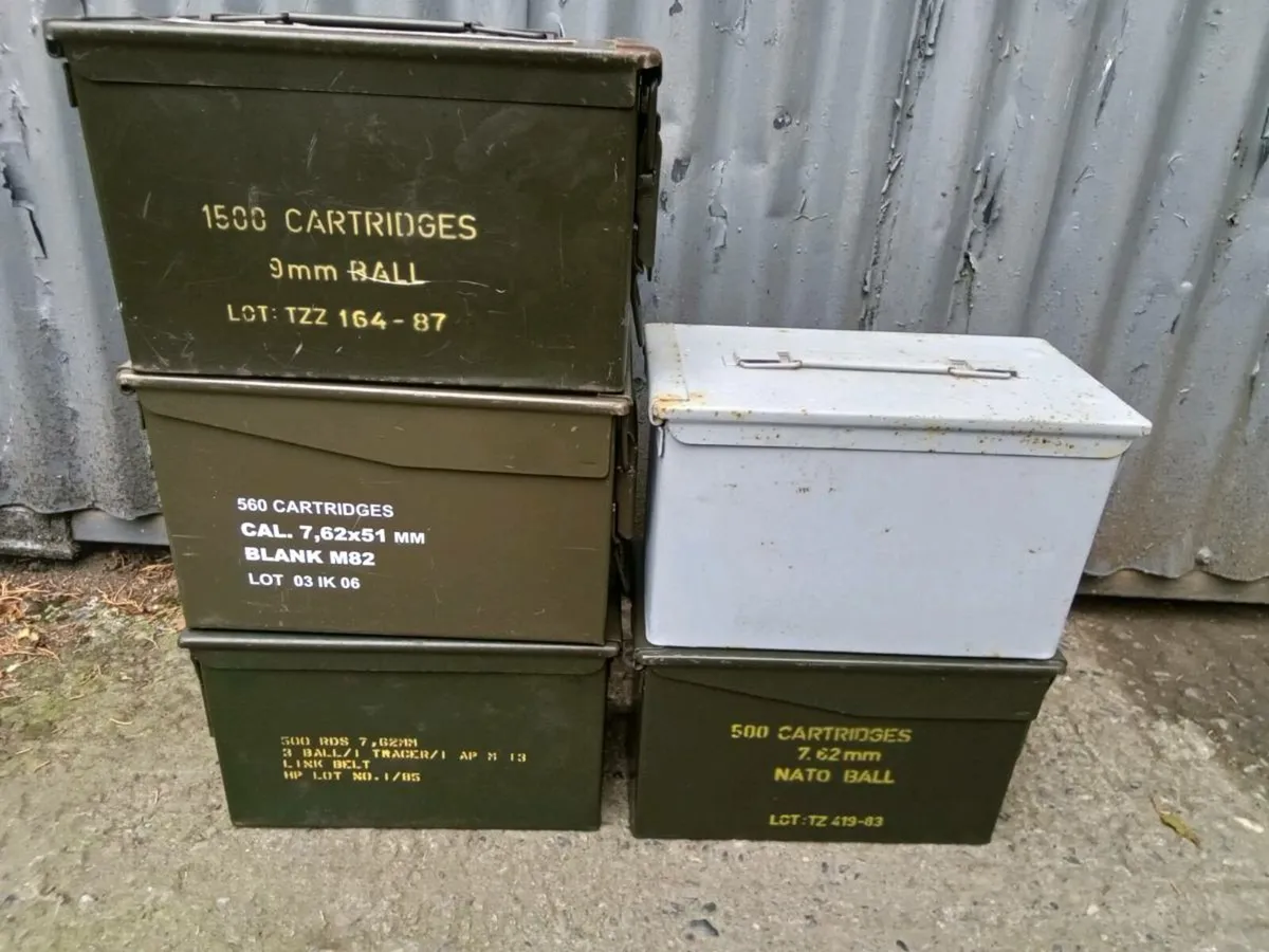 Ammunition storage boxes - Image 1