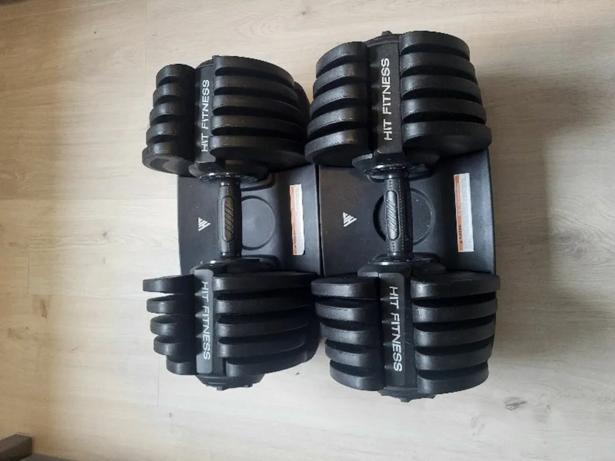 40kg Adjustable dumbbells - Image 1
