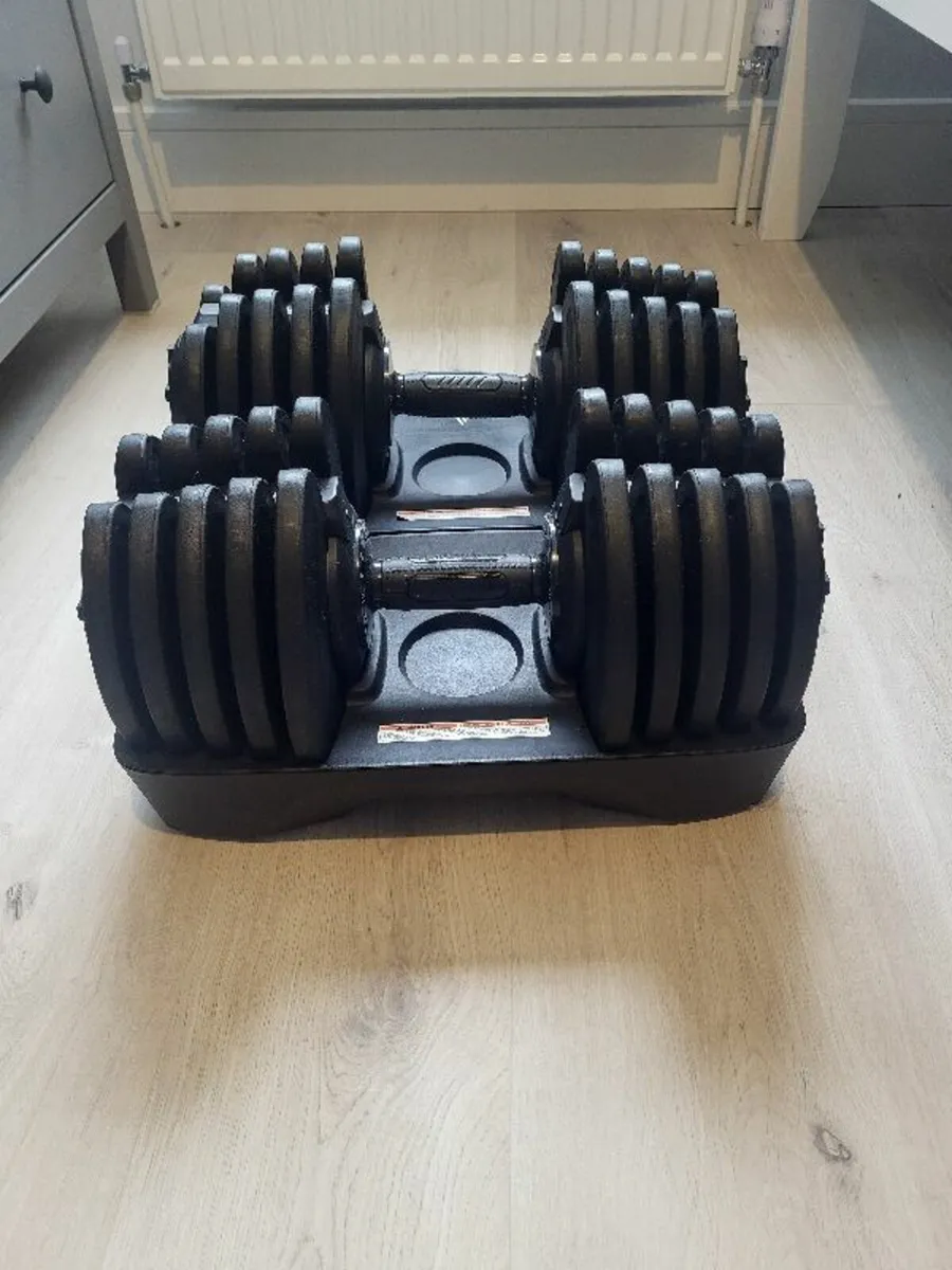 40kg Adjustable dumbbells - Image 2