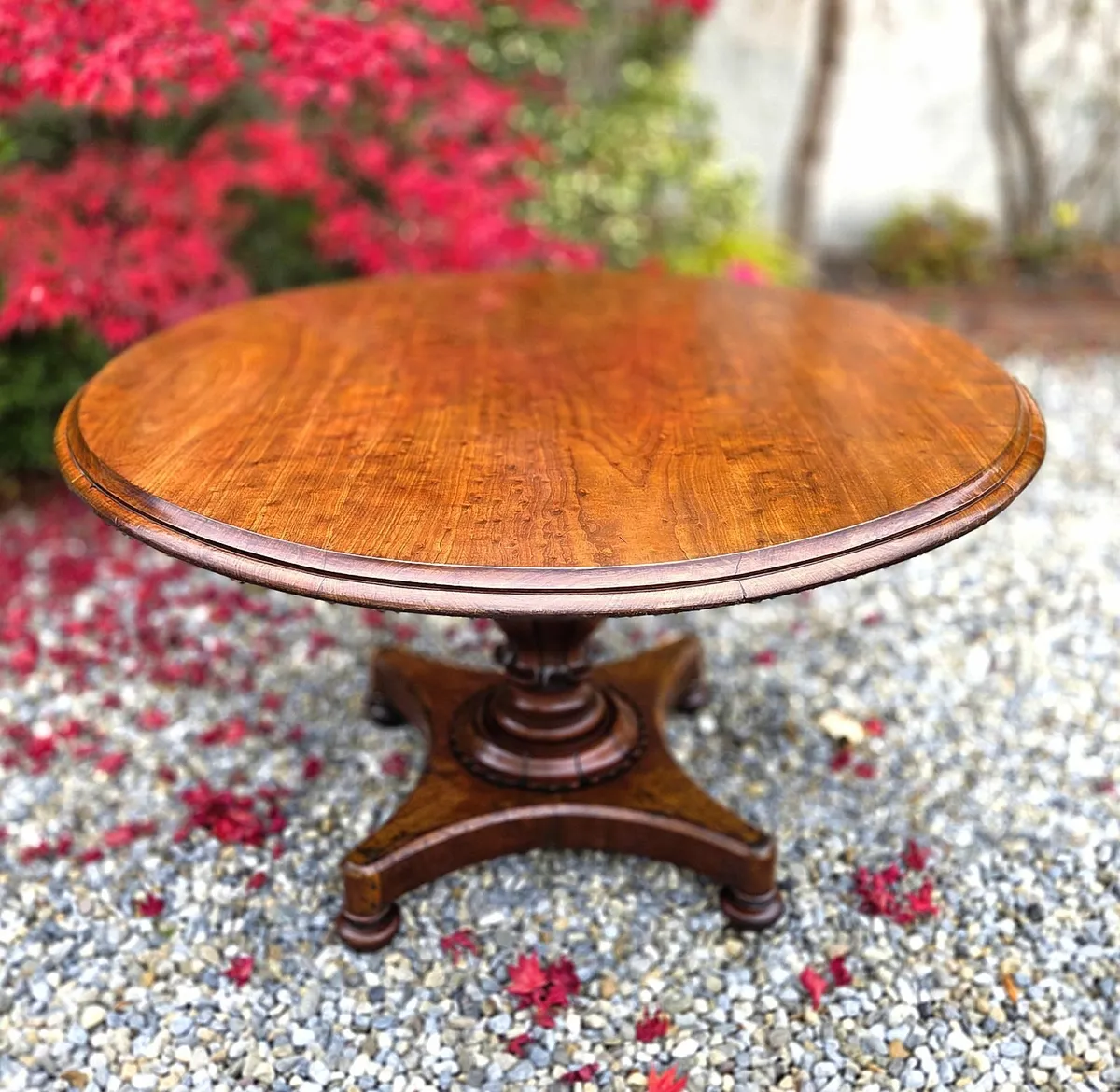 Victorian Round Breakfast Table- Circa 1860 - Image 2