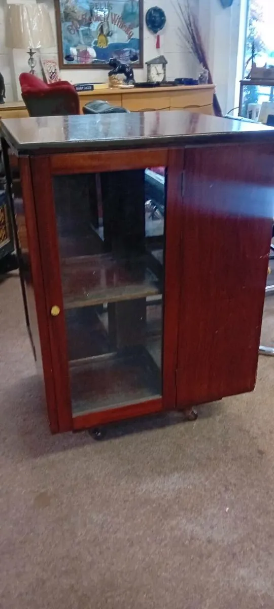 Early 20th Century Revolving Glazed Bookcase - Image 1