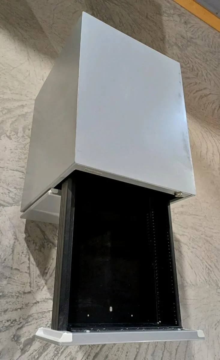 Steelcase Dark Grey Two Drawer Pedestal Locker - Image 3