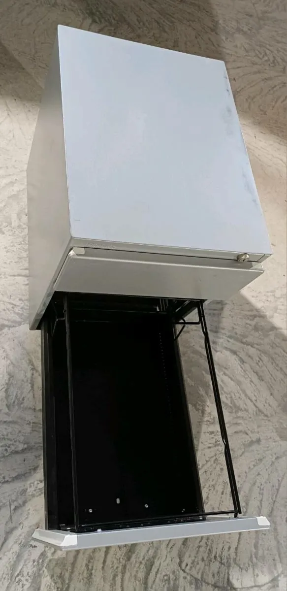 Steelcase Dark Grey Two Drawer Pedestal Locker - Image 4
