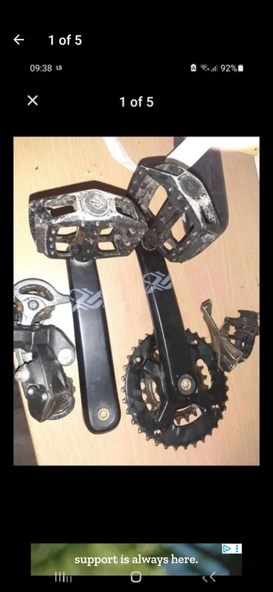Shimano 2 x 8 groupset - Image 1