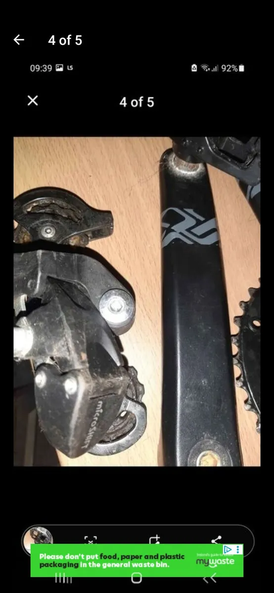 Shimano 2 x 8 groupset - Image 4