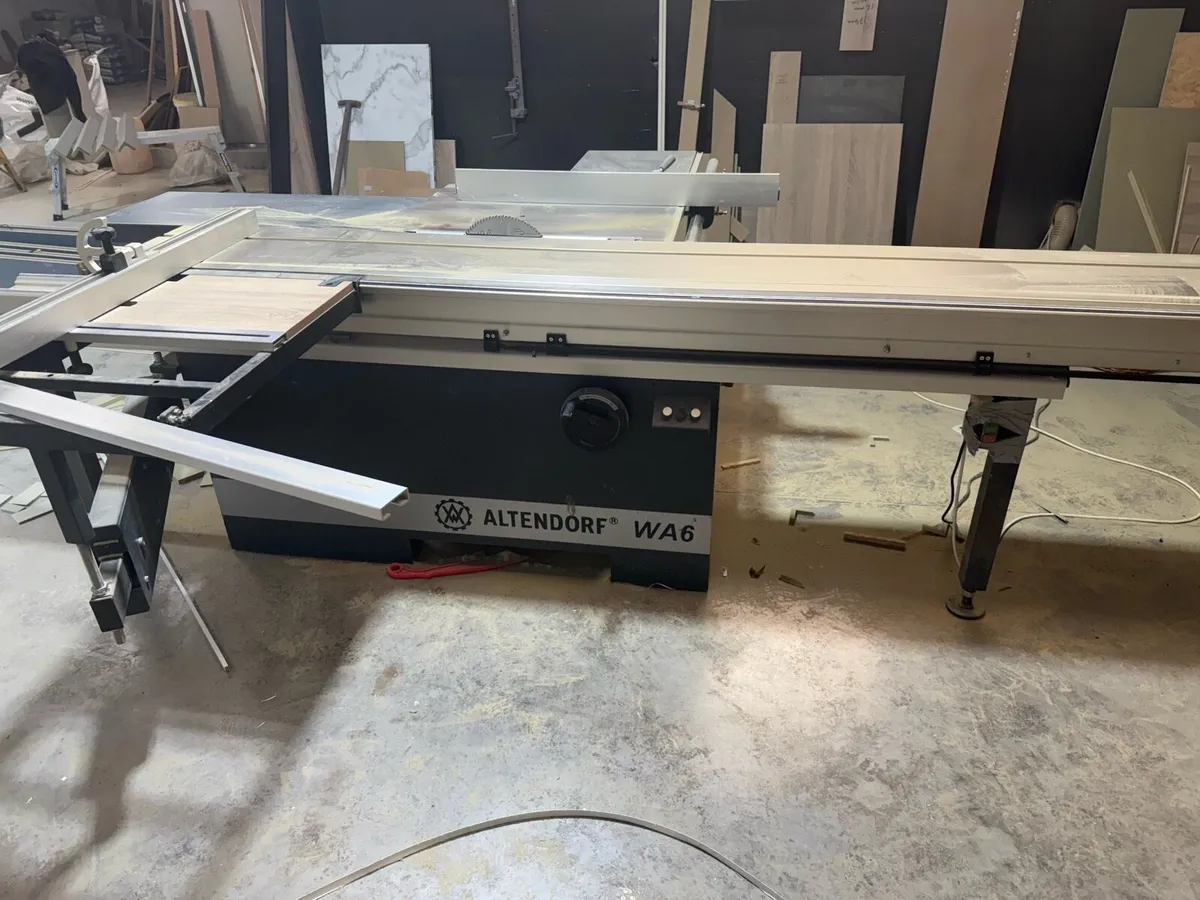 Altendorf WA6 panel saw. - Image 1