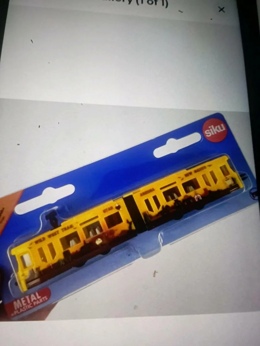 SIKU TRAM  1615  DIE-CAST MODEL TOY - Image 1
