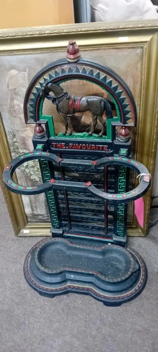Large Reproduction CastcIron Umbrella Stand