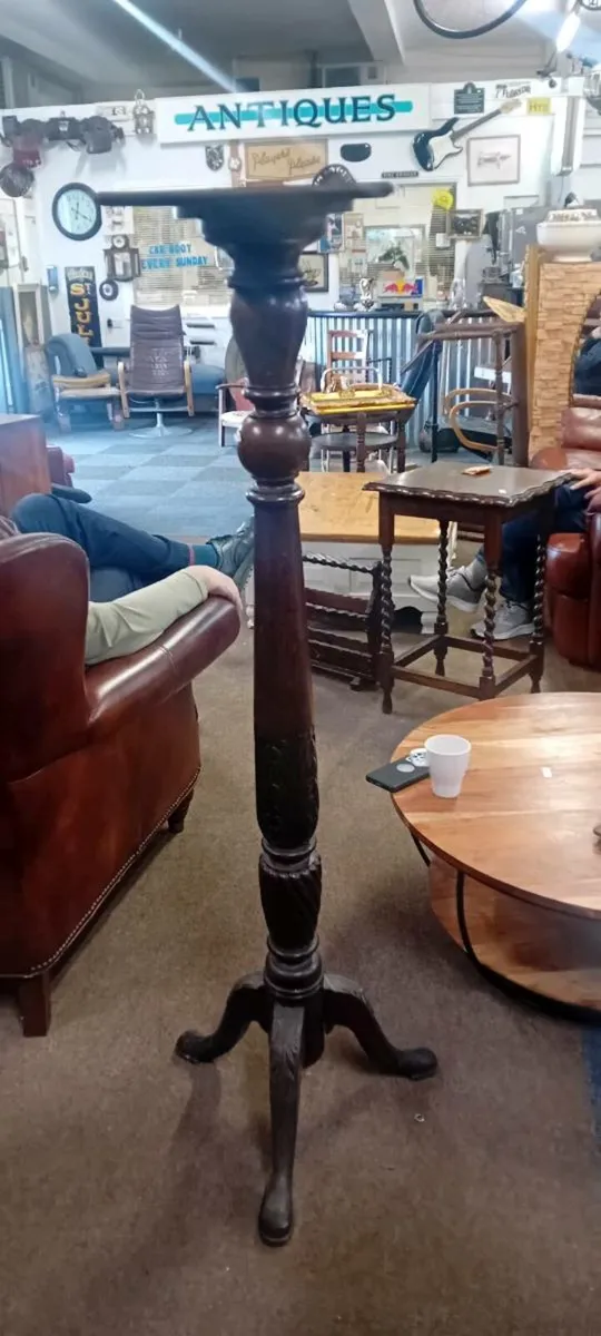 Georgian Period Mahogany Torchiere - Image 2