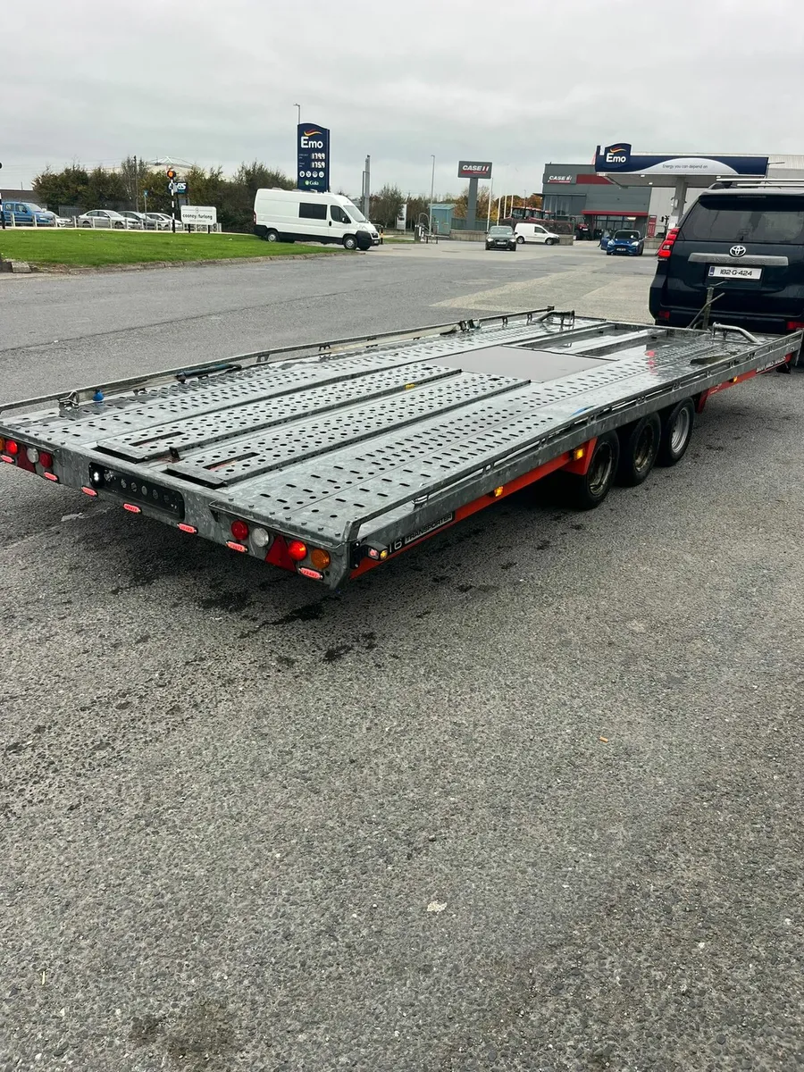 2021 Brian James T6 18x7 transporter tilt bed - Image 3