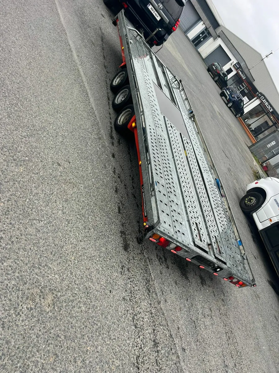 2021 Brian James T6 18x7 transporter tilt bed - Image 4