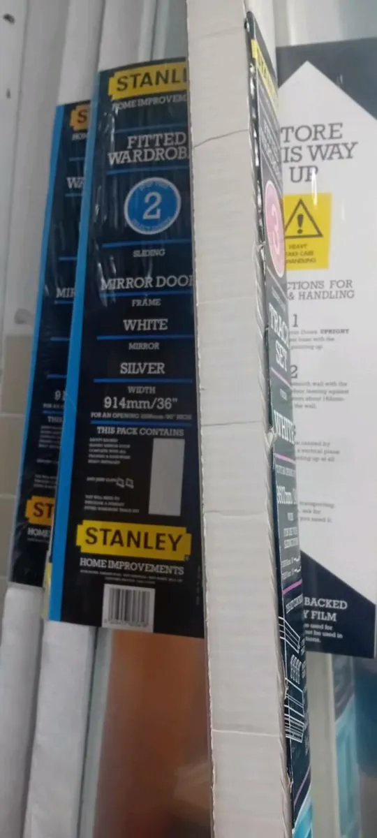 Stanley Sliding Wardrobe Mirror Doors - Image 2