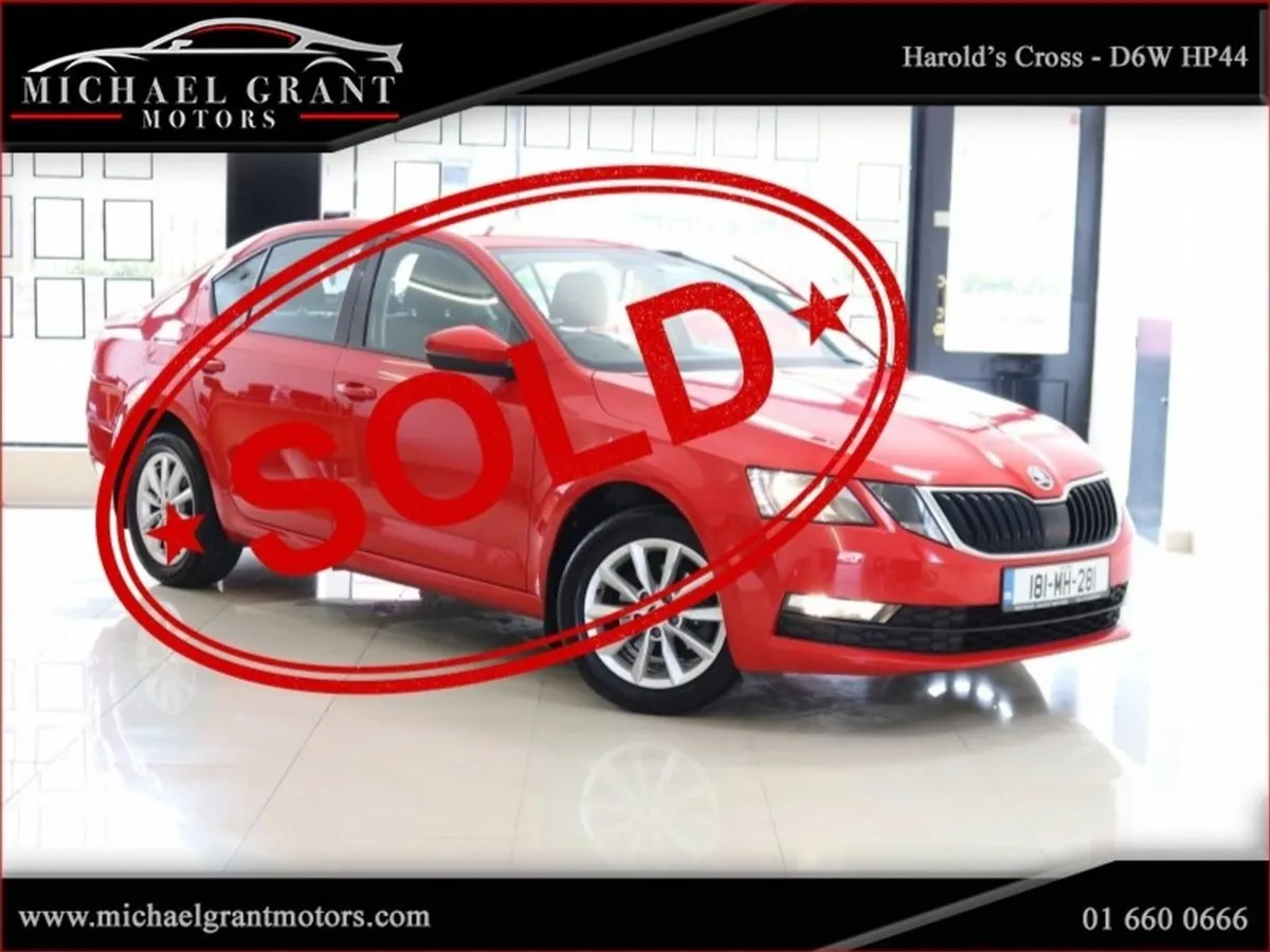 Skoda Octavia Active 1.6tdi 90hp / Irish Car / On - Image 1