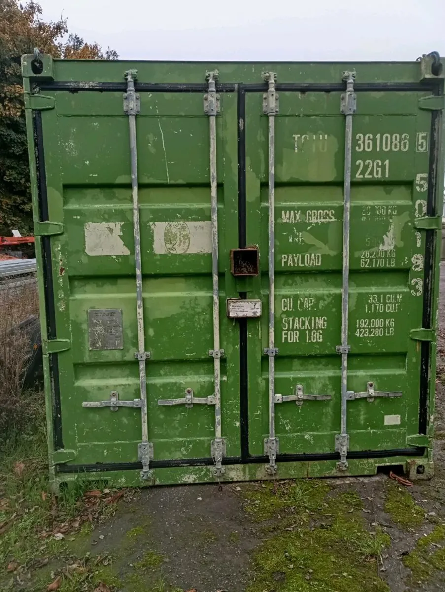 20ft steel storage container - Image 1