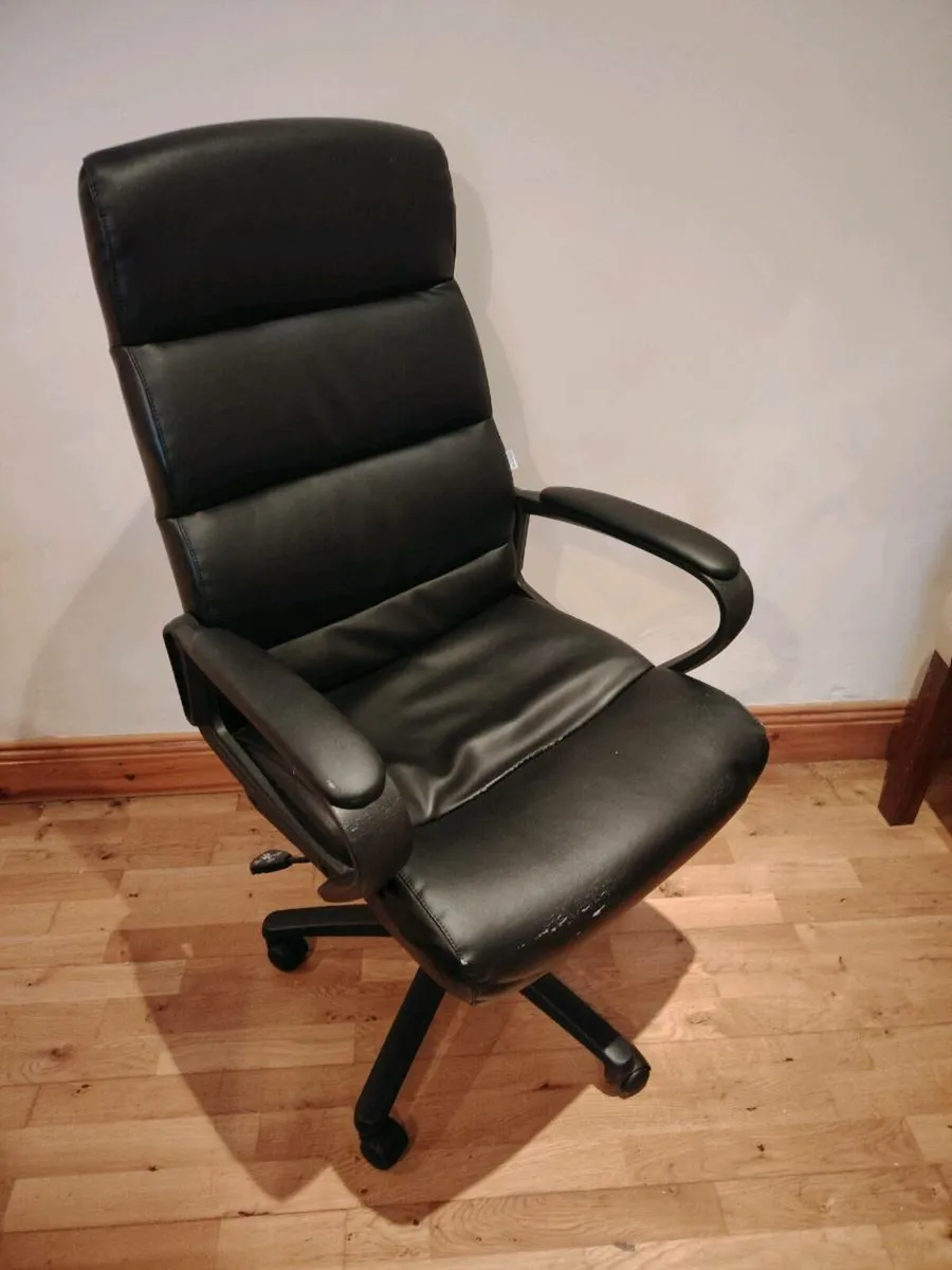 Leather office chair - Image 4