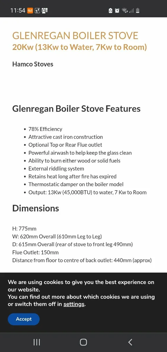 Cast Iron pot belly stove - Image 2