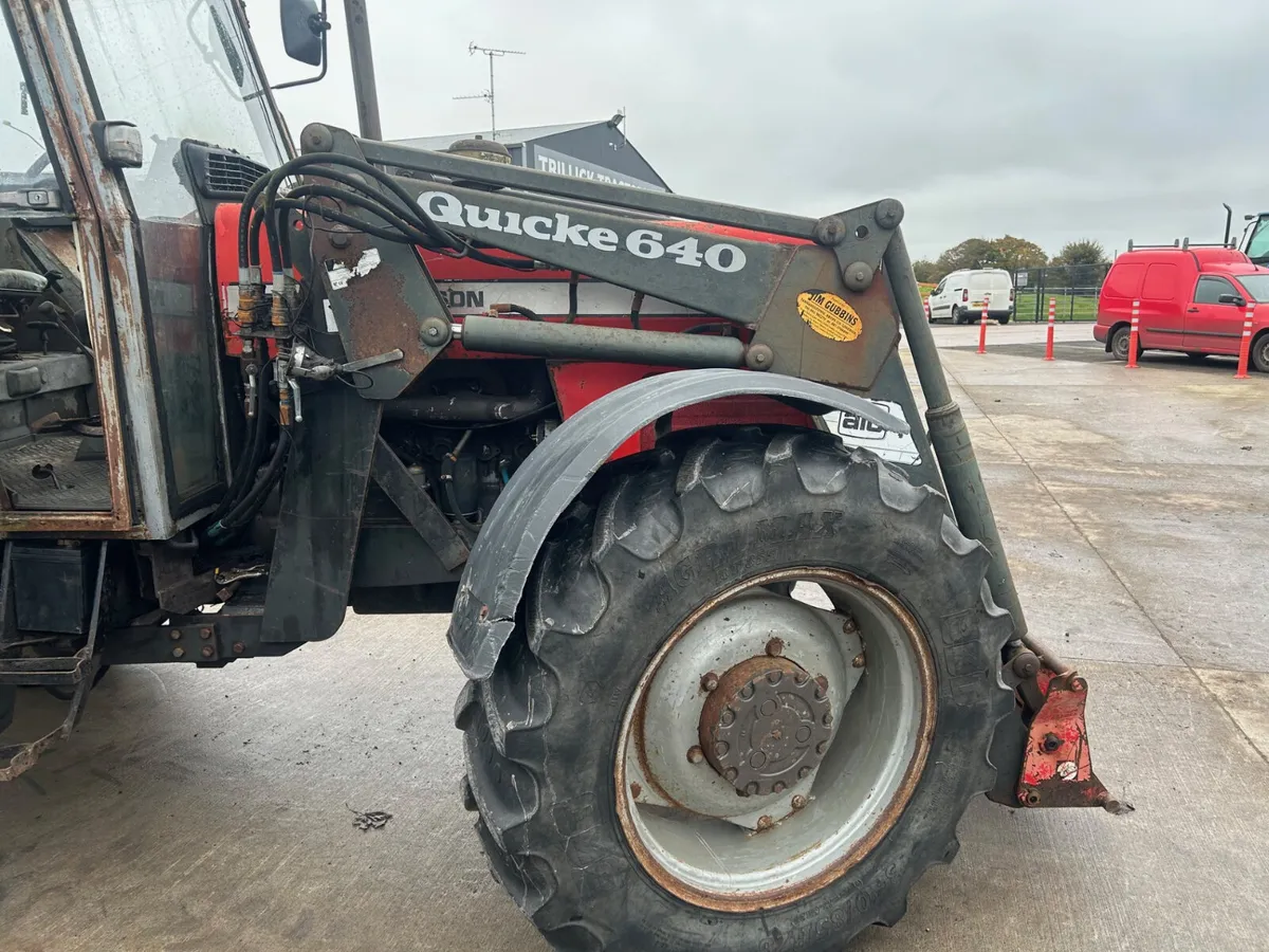 Quicke 640 Loader To Suit MF 699 or 399 - Image 2