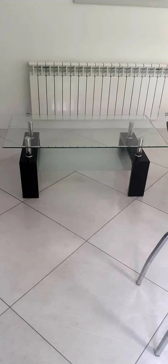 Glass Coffee Table (Excellent Condition) - Image 2