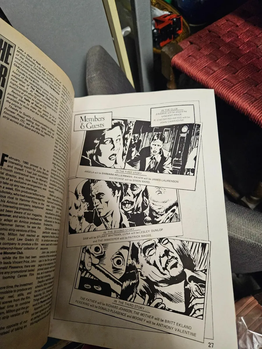 Vintage Halls of Horror Magazine - Image 2