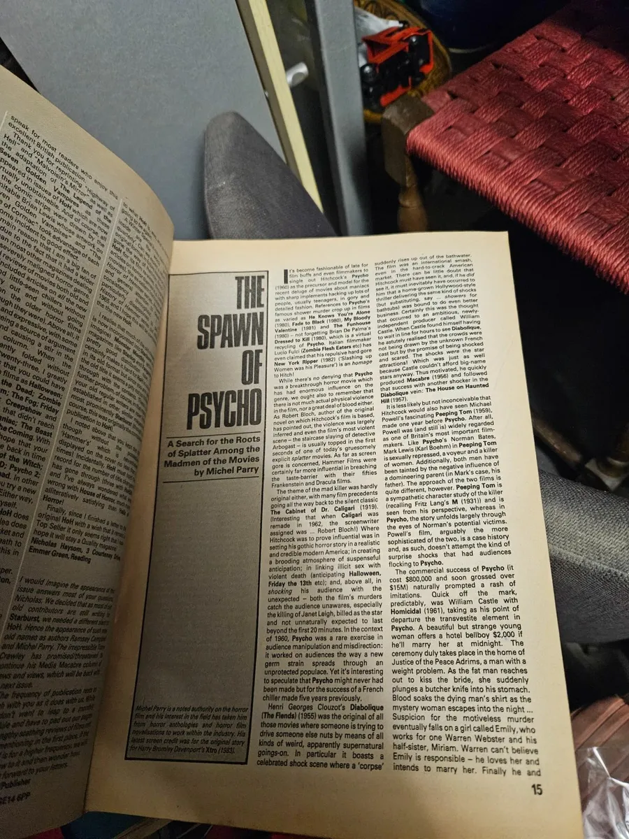 Vintage Halls of Horror Magazine - Image 4