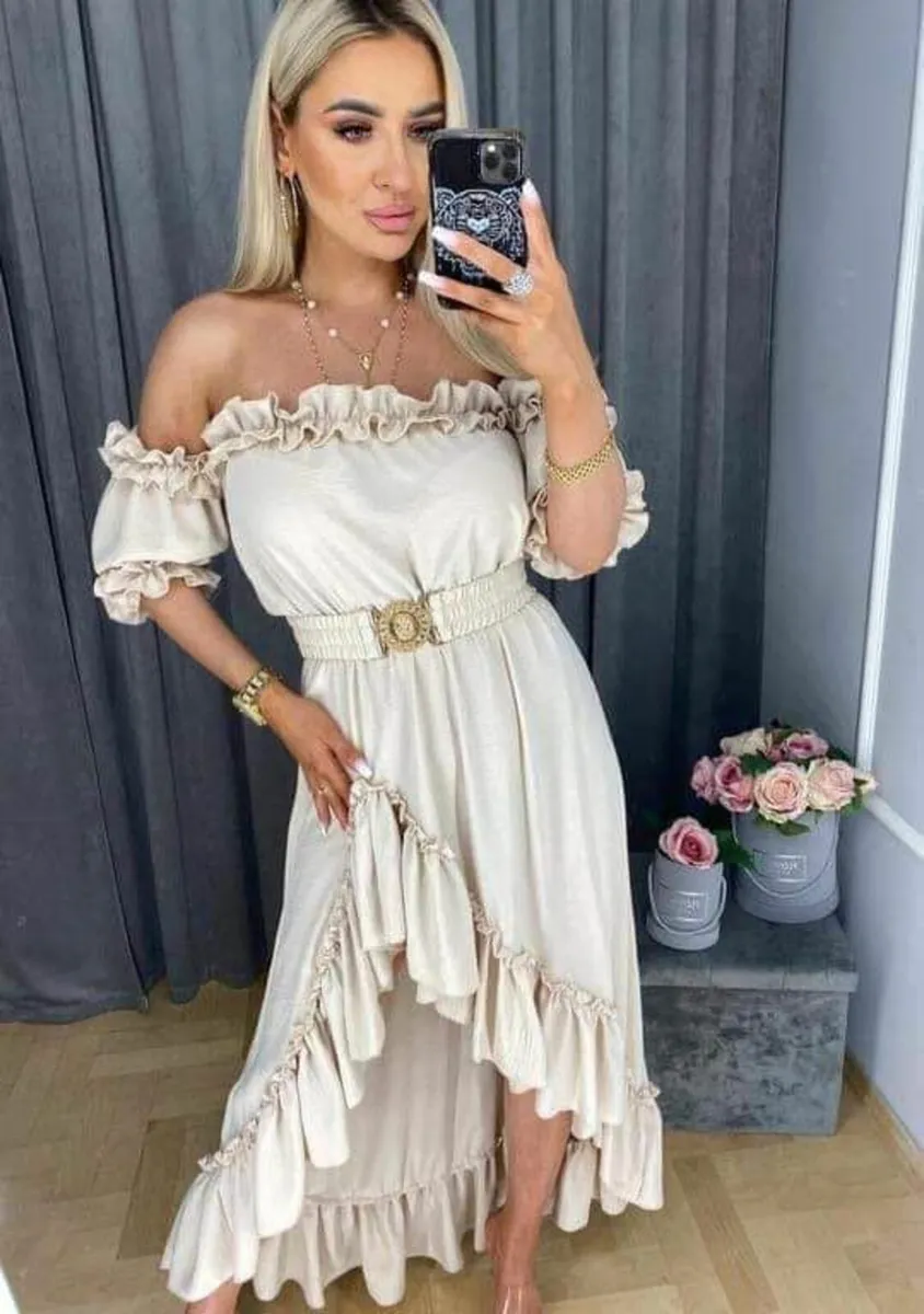 Glamor maxi dress size S/M up to size 14. - Image 2