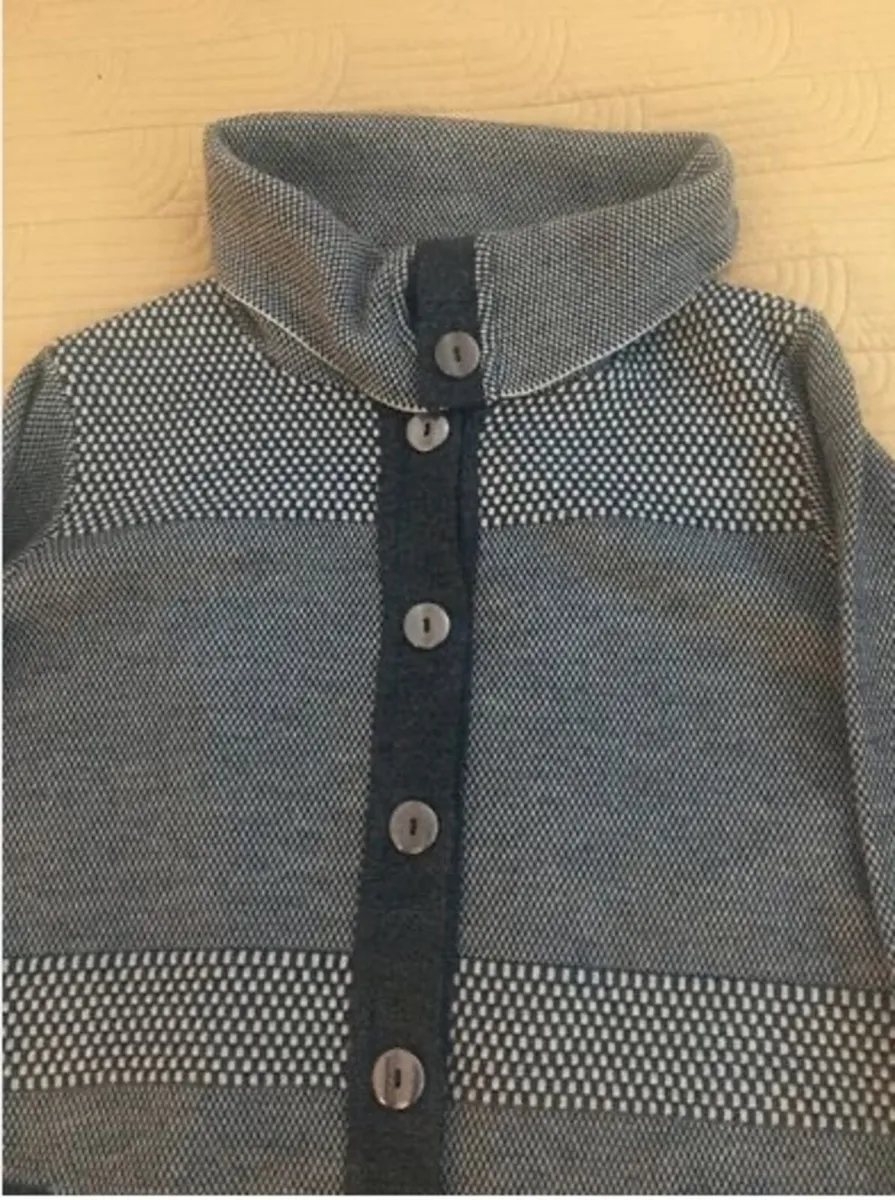Per Una Grey Cardigan Size L - Image 1