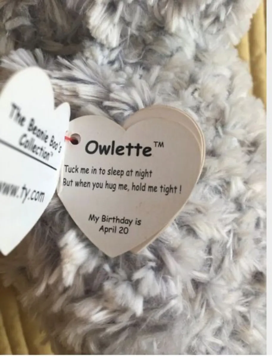 Owlette Beanie Boo TY Teddy BNWT - Image 4