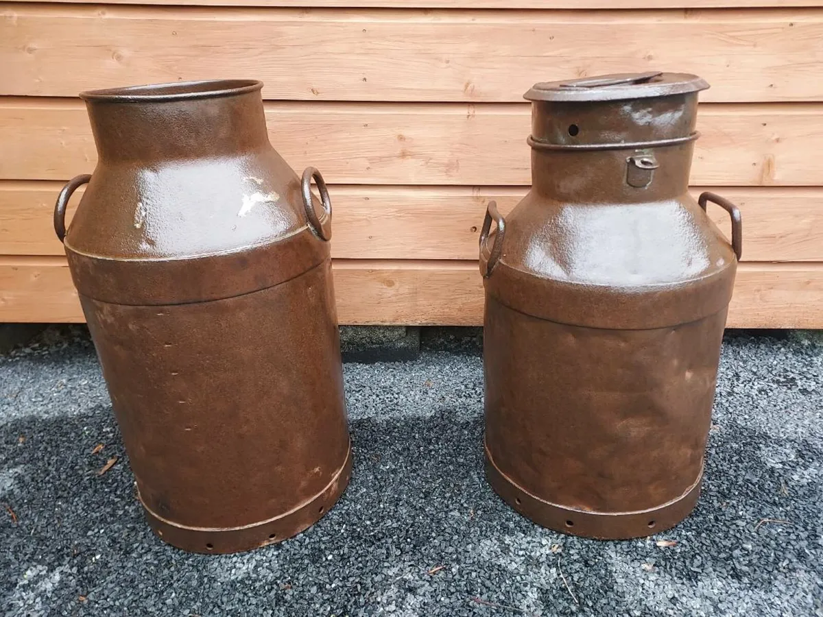Vintage Milk can