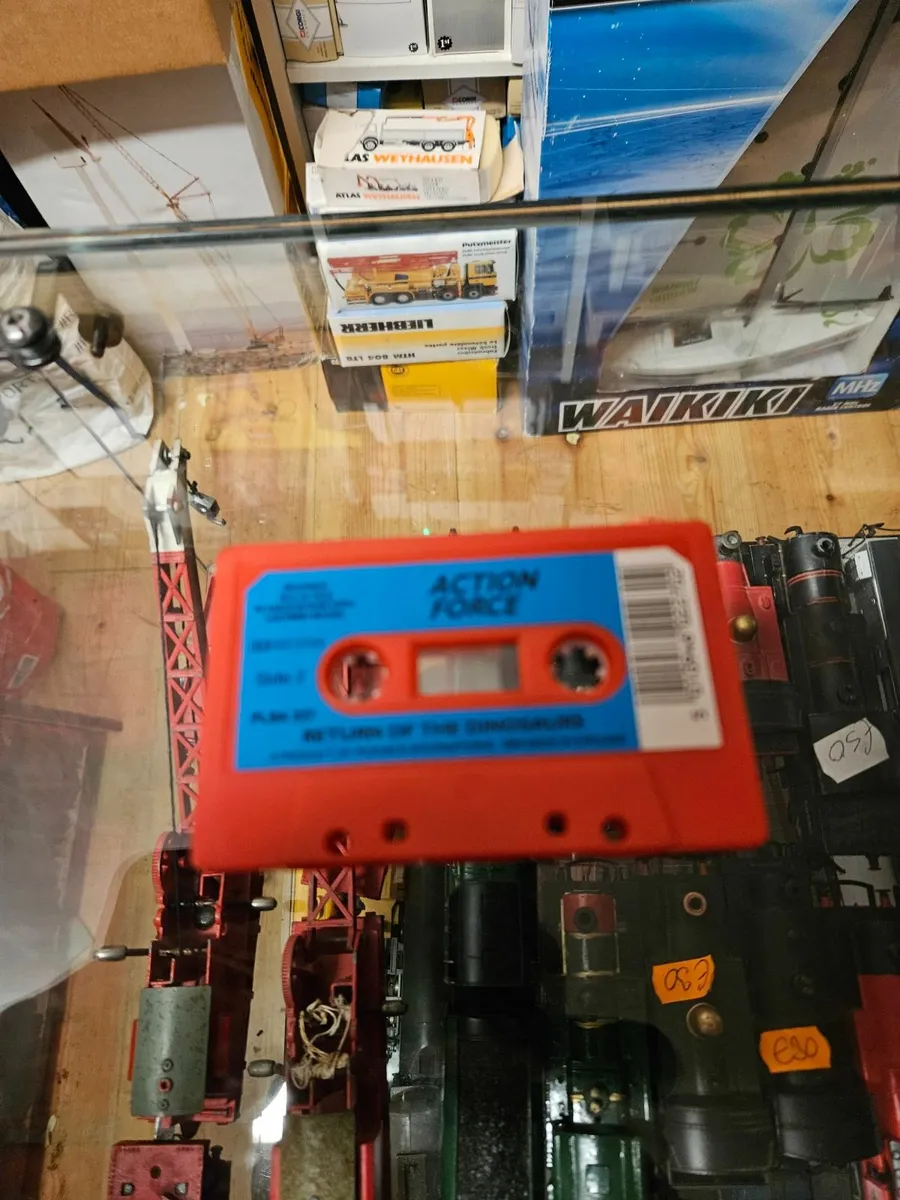 Vintage Retro Action Force Cassette Tape
