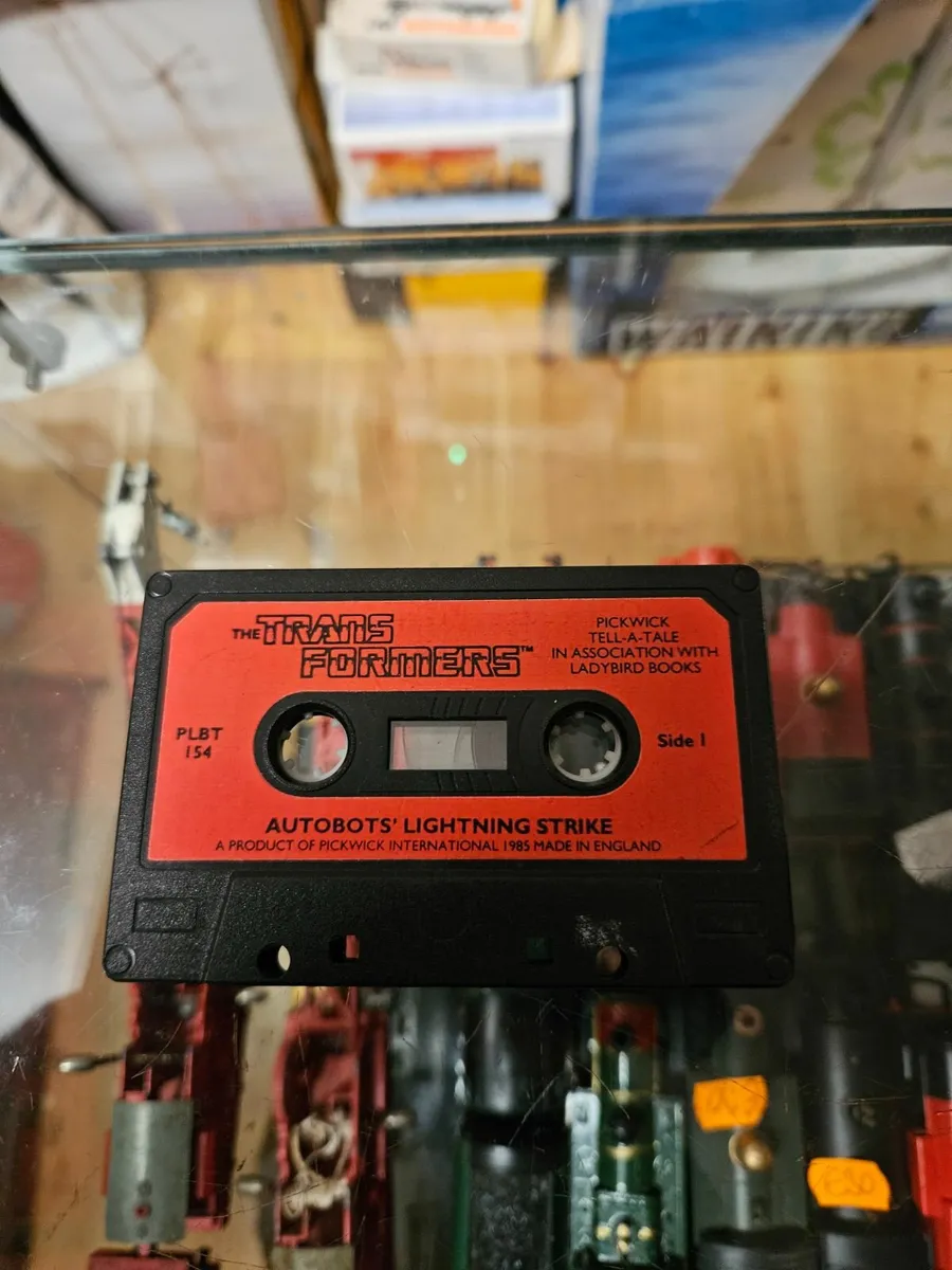 Vintage Retro Transformers Cassette Tape
