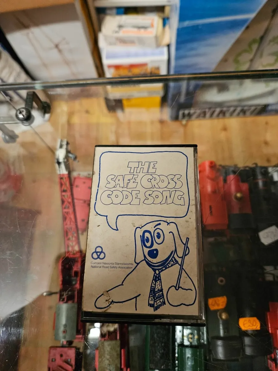 Vintage Retro Safe Cross Code Cassette Tape - Image 1
