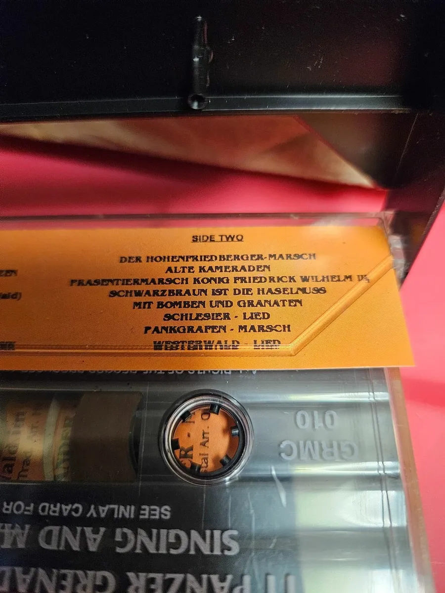 Vintage 11 Panzer Grenadier Division Tape - Image 4