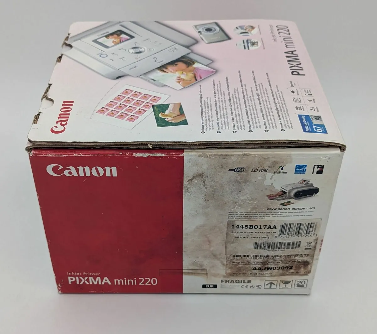 Canon PIXMA Mini 220 Compact Photo Printer – New - Image 2