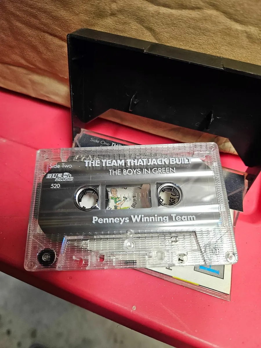 Vintage Retro Jack Charlton Cassette Tape - Image 2