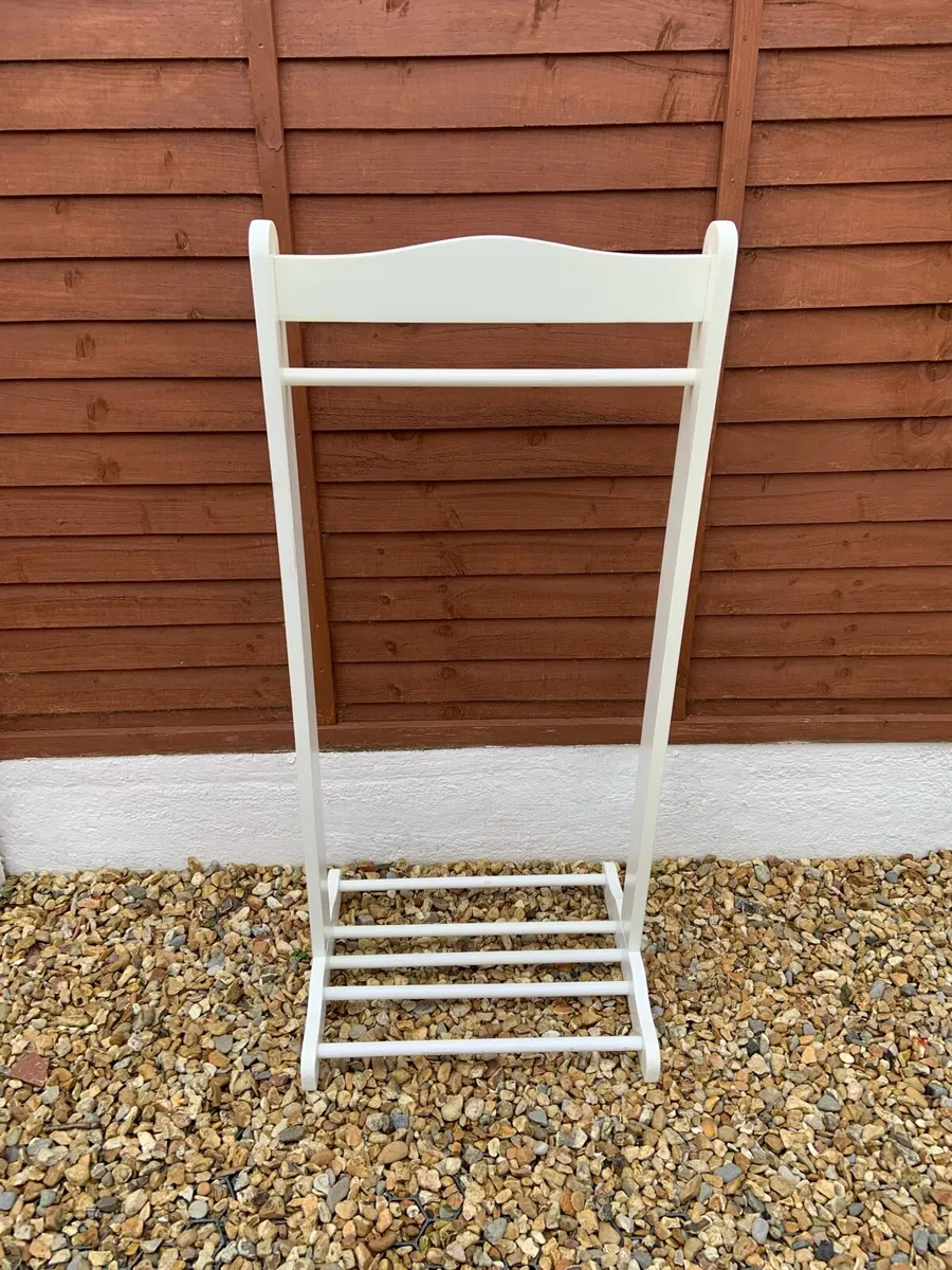 Wooden Clothes Rack - Image 1