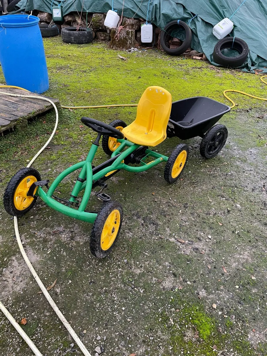 Berg go kart and trailer - Image 1