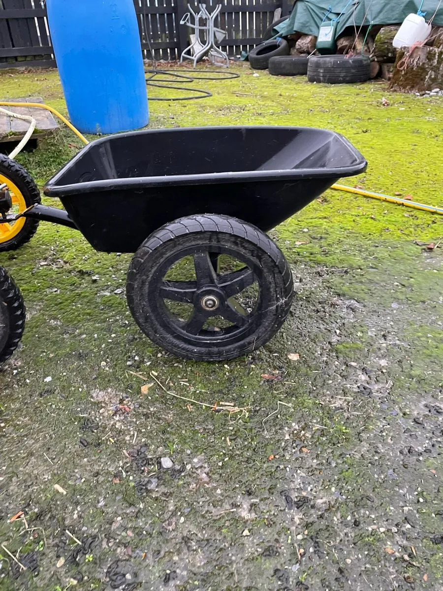 Berg go kart and trailer - Image 4
