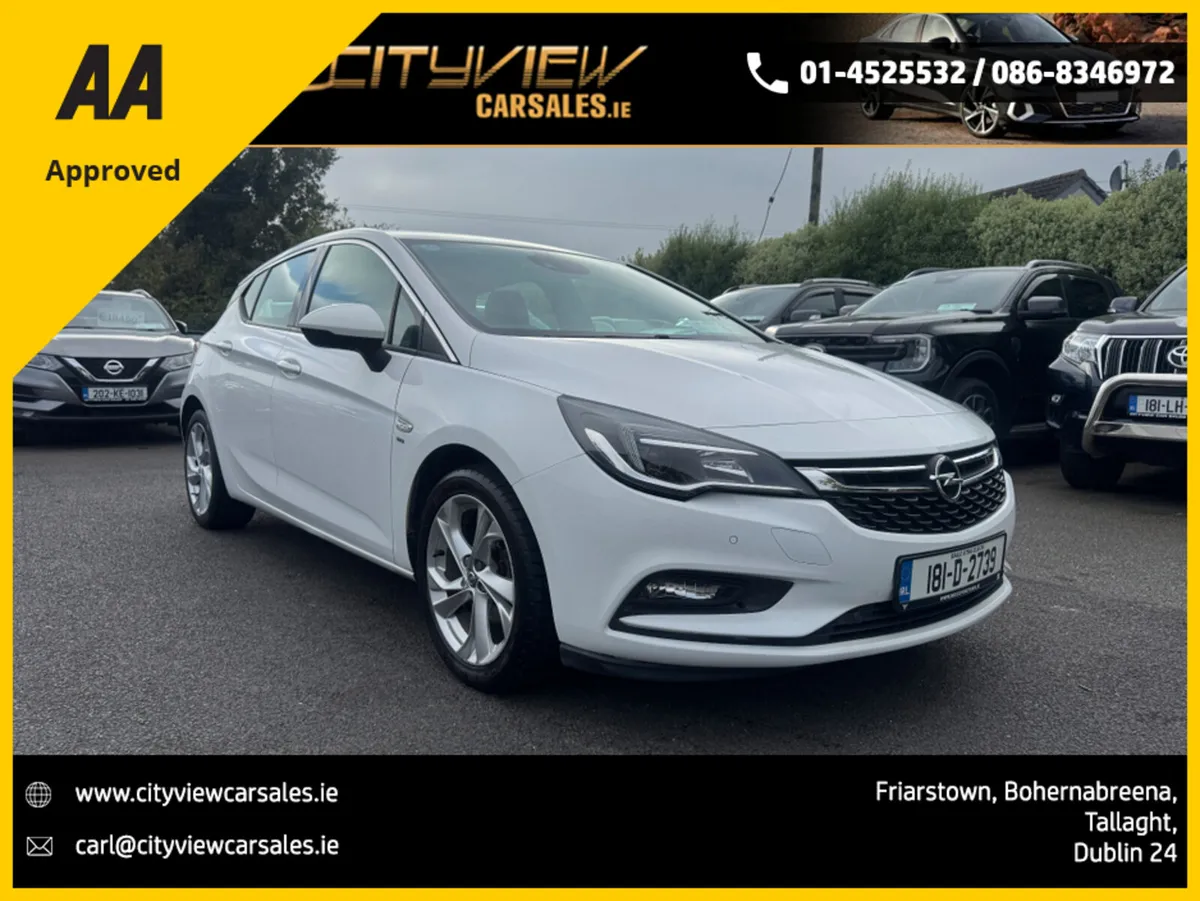 Opel Astra SRI+ 1.0T 5DR//NEW NCT - Image 1