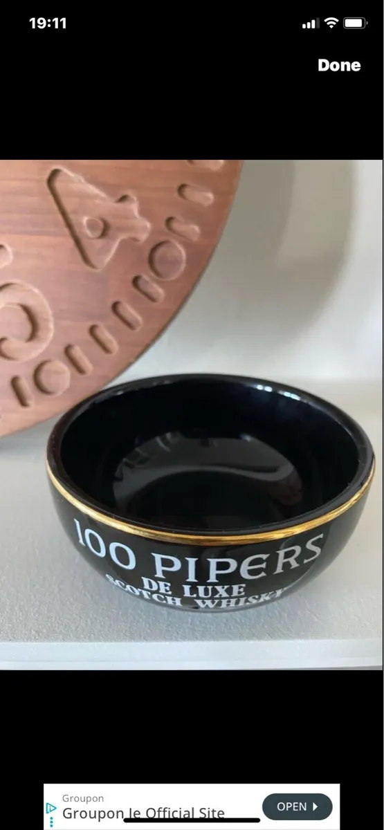 100 Pipers Clock & Dish - Image 4