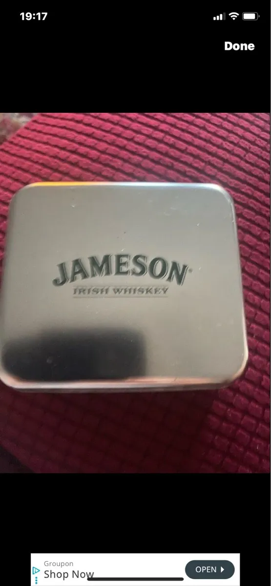 Rare Jameson Metal Box - Image 1